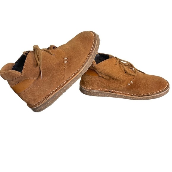 Euc Zara Baby Suede booties, tan colour, size 25 - Picture 2 of 10